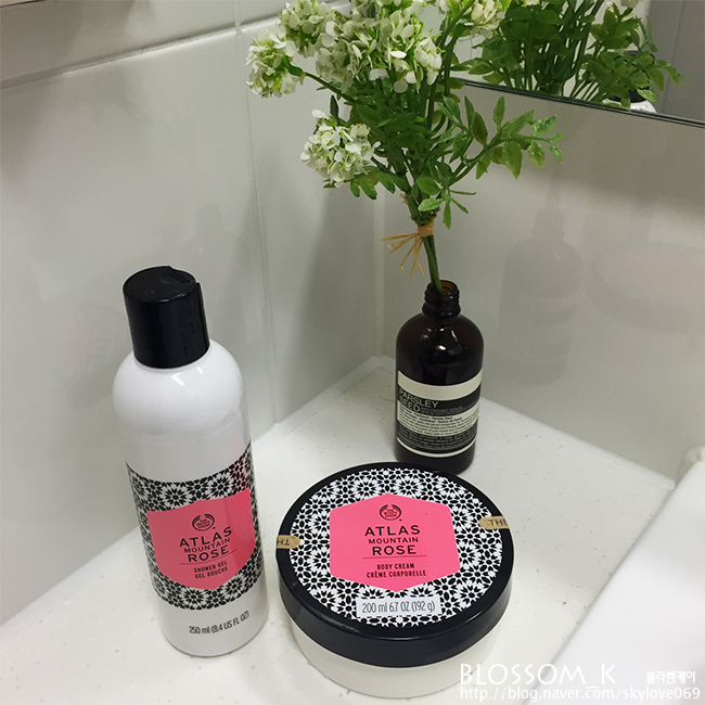  [더바디샵]마운틴로즈 바디워시&바디버터,은은향 장미향 
