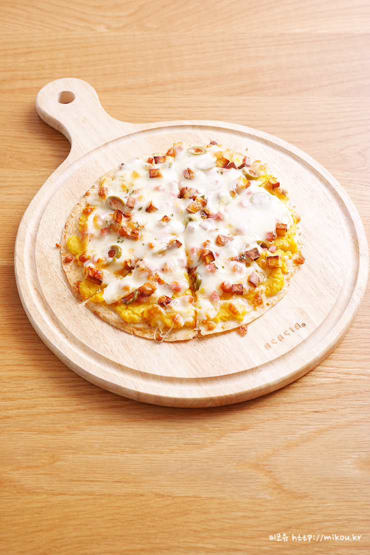 크림소스 고구마 무스 또띠아 피자 만드는법 By 미코유 : 네이버 블로그