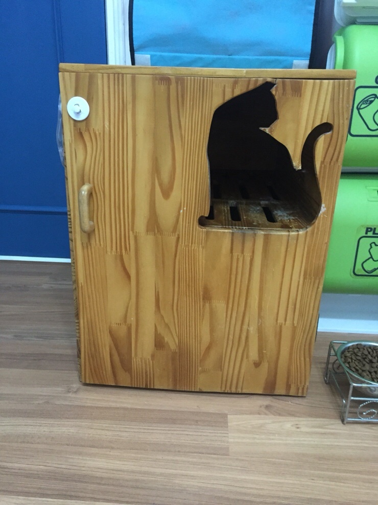 베란다 고양이 문 Diy