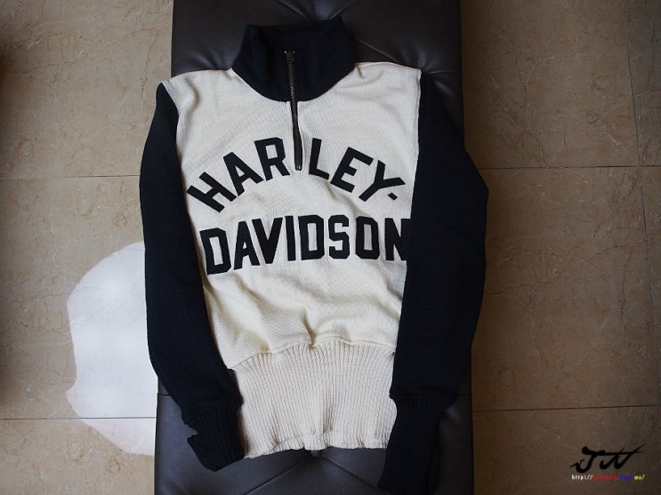 HARLEY-DAVIDSON RACE SWEATER(made by DEHEN 1920) 할리데이비슨 레이스 스웨터