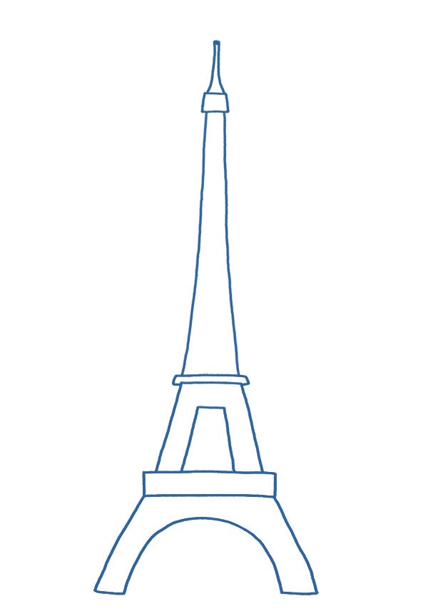 파리의 에펠탑 그리기 : 네이버 블로그