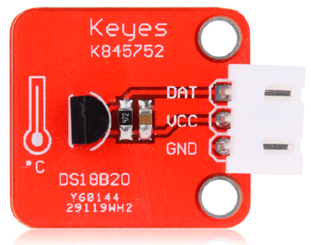 DS18B20 온도 센서 (디지털 온도 센서)(단일 버스 온도 센서)(Keyes)(라이브러리 추가법)(온도 측정)[아두이노 강좌]