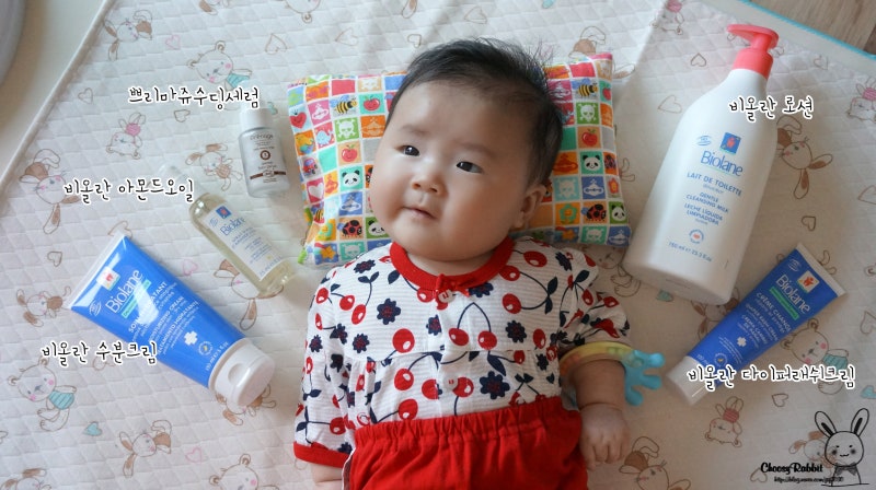 아기 피부 건조에 비올라 베이비 오일 사용 방법