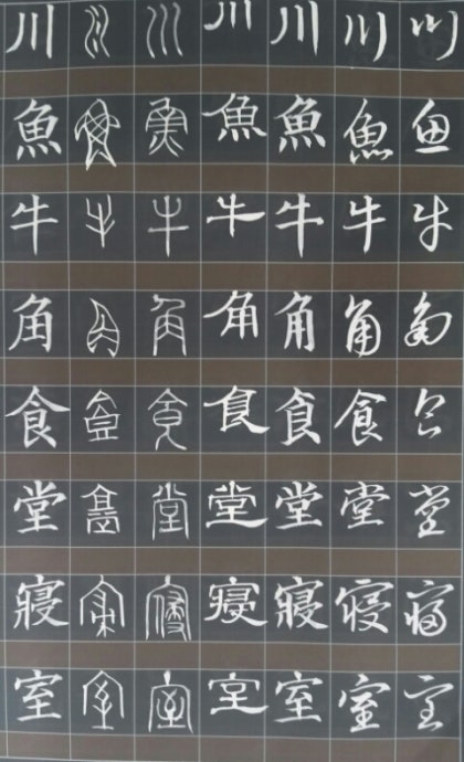 상용한자(常用漢字)1800자 서체별(書體別)쓰기(10) : 네이버 블로그