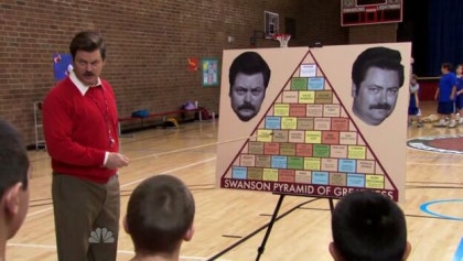 론 스완슨 프린트