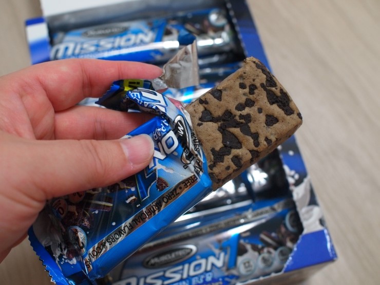  Muscletech, Mission1 Clean Protein Bar, Cookies & Cream, 12 Bars, 2.12 oz (60 g) Each