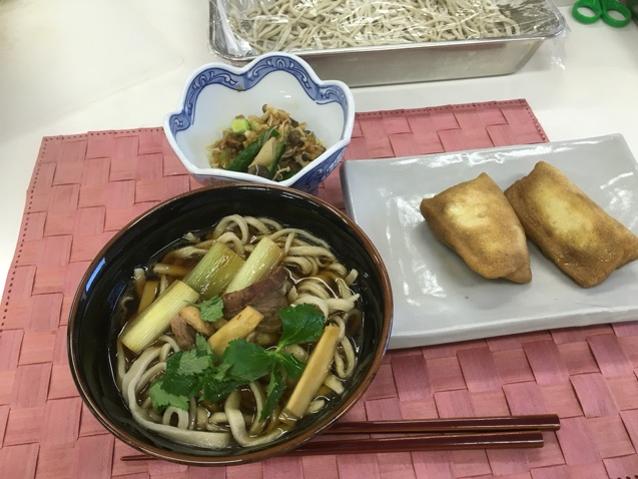  버섯과 소고기의 맛이 깊은 우동!!!