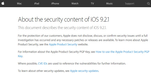  애플 iOS, 임의 코드 실행 취약점 9개 패치