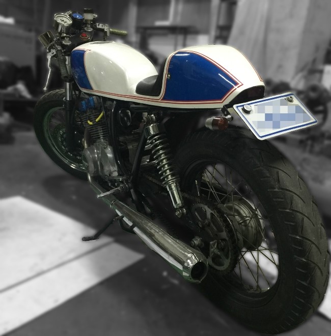 스즈키 GSX250E 카페레이서. 스즈키 GSX250E 카페레이서.