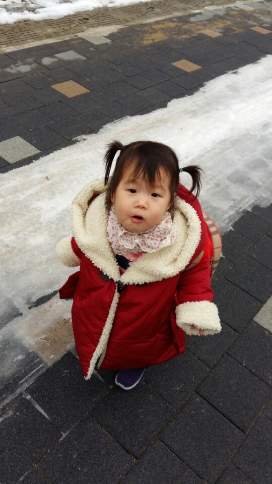  땅콩점퍼 착샷