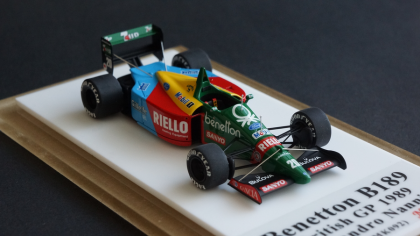 Minichamps Benetton 1989 Nannini 1/43