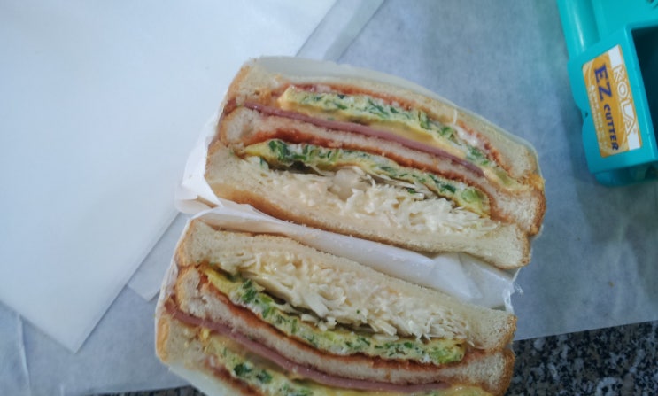  구미 진평동 토스트 &커피 가게 맛집 발견