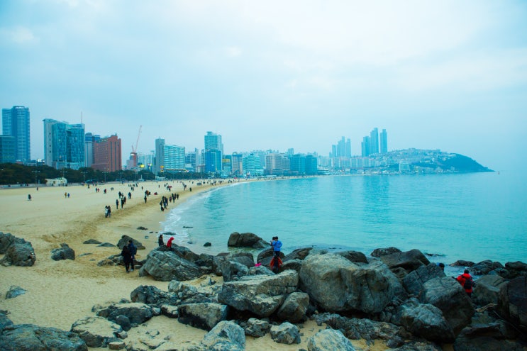 부산여행, 해운대바다 동백공원 산책