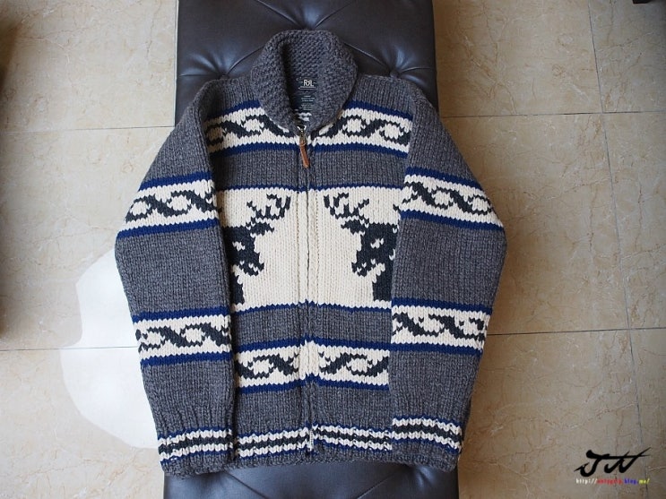  RRL(DoubleRL) - COWICHAN SWEATER HAND KNIT 더블알엘 코위찬 니트