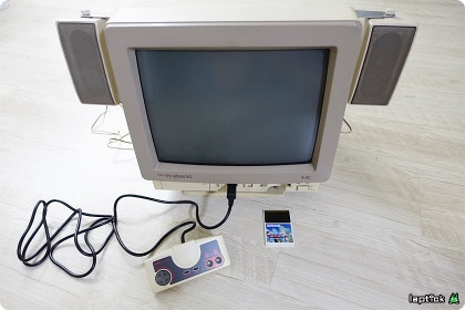 Nec Pc 엔진의 독특한 모니터 결합형 게임기 Pc Kd863g 네이버 블로그