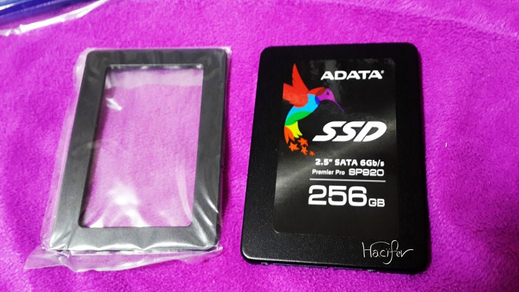  SSD ADATA SP920 256GB 개봉기(구매후기)