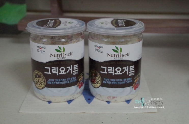 일동후디스 그릭요거트 파우더 특허유산균으로 건강하게 !