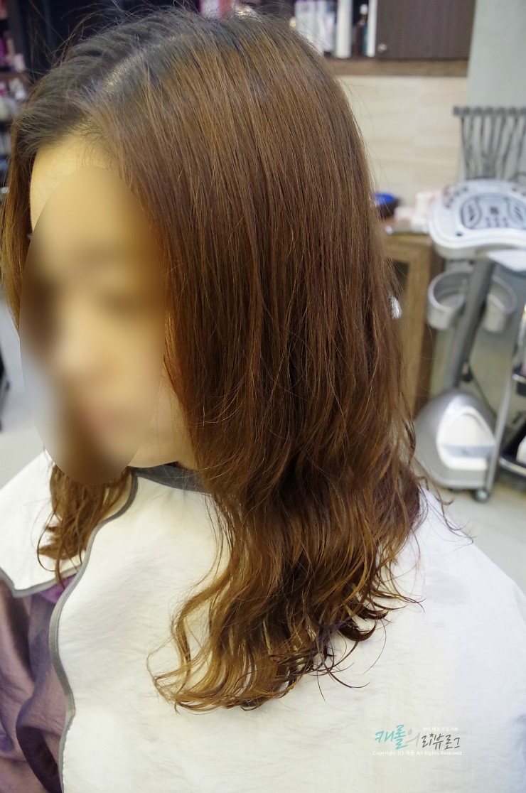 주안 미용실 뷰티킹에서 s컬 펌했어요~ 