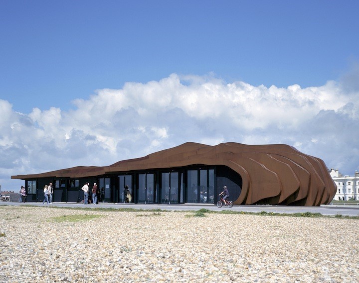 이색 상업건축 상가건축 카페건축 East Beach Café 이색 상업건축 상가건축 카페건축 East Beach Café