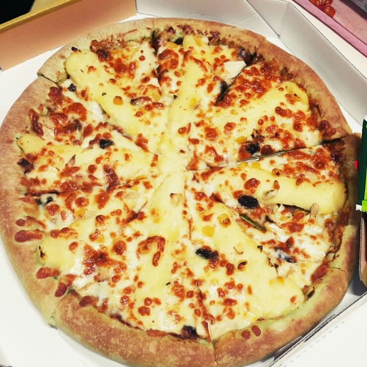  [배달 맛집] 수피자 고구마&핫치킨 피자 먹방! 아 배부르다~