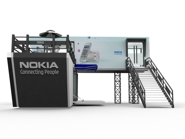 컨테이너 모듈 조합 전시공간 NOKIA DESIGN 컨테이너 모듈 조합 전시공간 NOKIA DESIGN