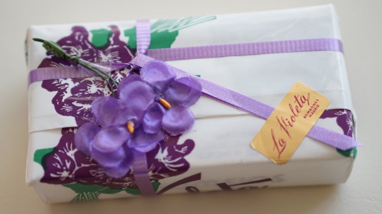 라 비올레따 (La Violeta) 제비꽃 사탕 : 스페인 마드리드에서 온 사탕