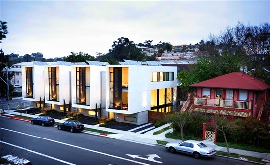 모듈 매스조합 펜션건축 타운하우스 건축 The Union in San Diego 모듈 매스조합 펜션건축 타운하우스 건축 The Union in San Diego