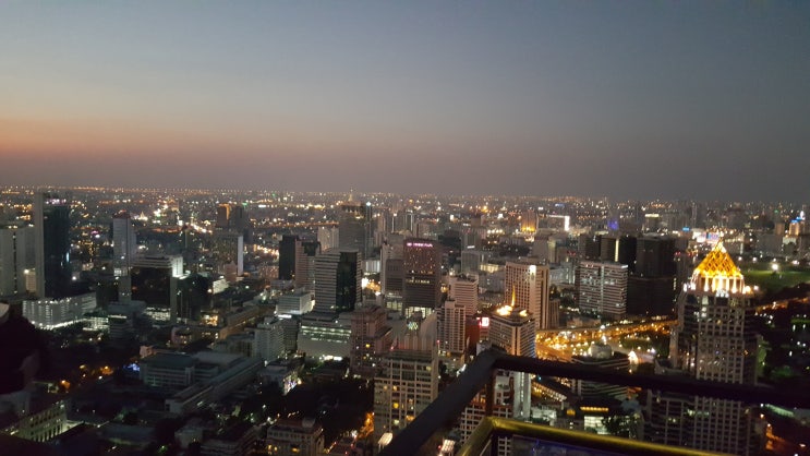 태국 방콕 반야트리 문바 야경은 멋있어!