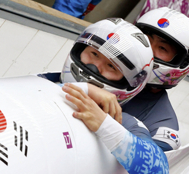 한국 봅슬레이 세계랭킹1위!! 금메달 한국 봅슬레이 세계랭킹1위!! 금메달