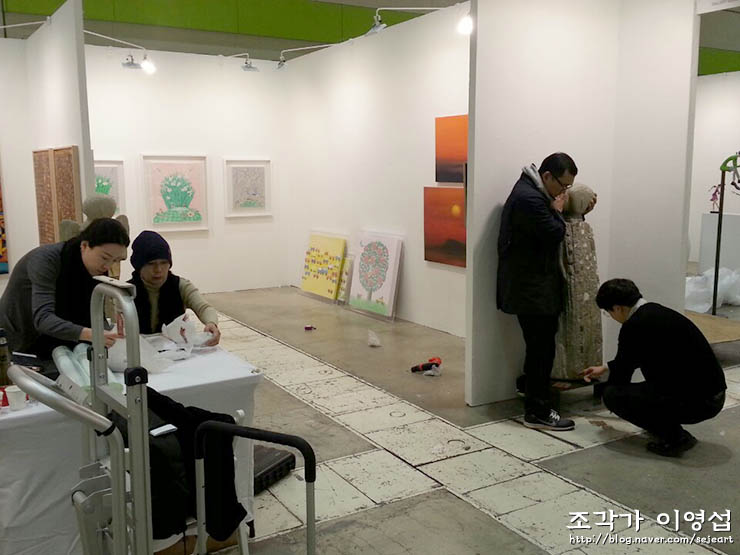  [제34회 화랑미술제]2016 화랑미술제 _ Korea Galleries Art Fair 2016 / 조각가 이영섭 작품 전시 / 갤러리서종