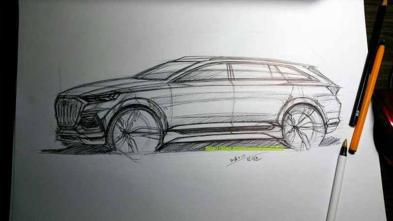 자동차 스케치 디자인