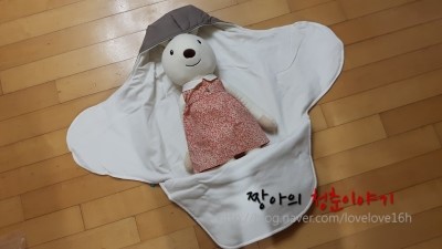  [출산용품추천] 편안하게 감싸주는 겉싸개 : 왈라부 겉싸개