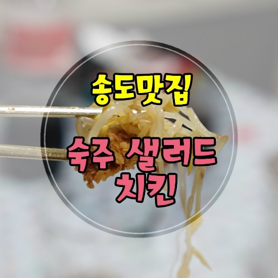  [송도 맛집] 숙주 샐러드 치킨 :: 네네치킨 송도신도시점