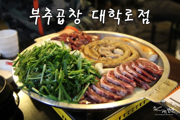  [혜화역 맛집] 대학로 곱창이 맛있는 부추곱창