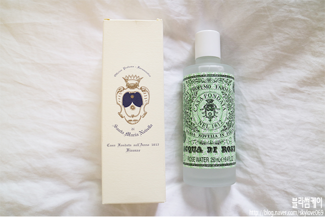  산타마리아노벨라 장미수 후기, 아쿠아 디 에르바 산타마리아 250ml
