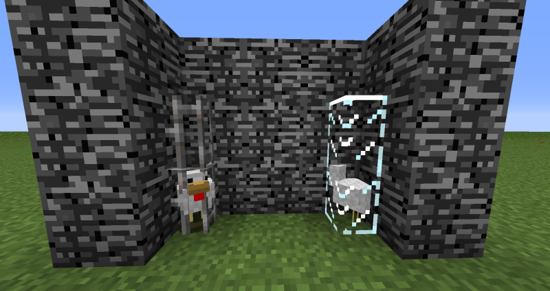 마인크래프트 닭 머리