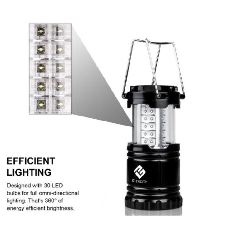 Etekcity camping lantern led collapsible lights hotsell