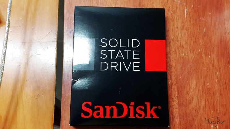  [SSD] Sandisk Z400s 128GB 개봉기(구매후기)