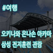 오키나와 <b>온나손</b> 아카마 <b>삼성</b>라이온스 전지훈련장 관람
