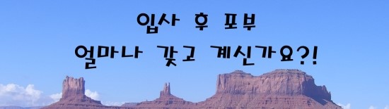  자소서의 신 - '입사 후 포부' 얼마나 갖고 계신가요?
