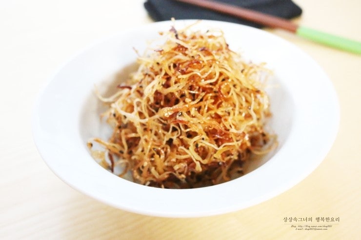 어린이반찬 오징어실채볶음 황금 레시피~♬
