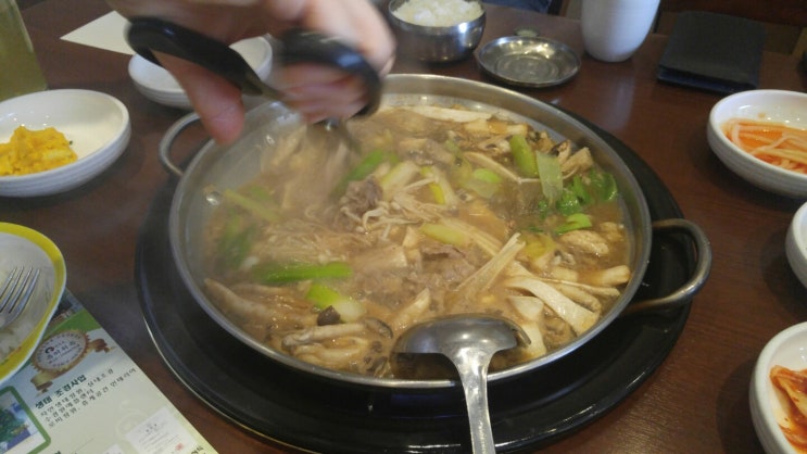  [맛집]수원AK백화점 6층 불고기전골 끝내줘요~:)