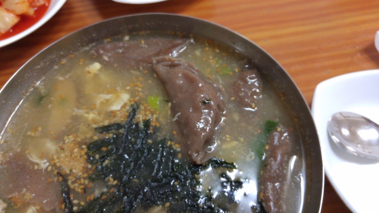  강릉게스트하우스후아유 메밀로 만든 만두국 먹으러, 남산막국수