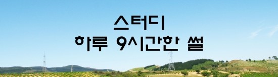  [nap] 스터디 하루 9시간한 썰