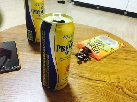  오늘저녁은 맥주한캔하고 푹 자야겠어용