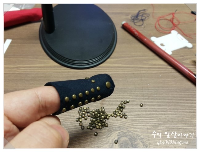  [조선시대 갑주] 상박갑(손목아대) 제작