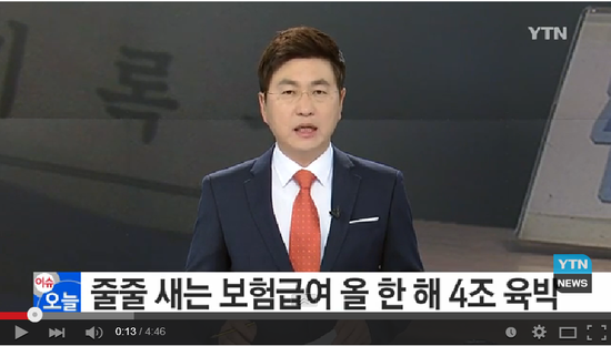 줄줄 새는 보험급여..."미적발액 올해 4조" / YTN영상뉴스 줄줄 새는 보험급여..."미적발액 올해 4조" / YTN영상뉴스