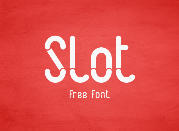 영문 Slot font 영문 Slot font