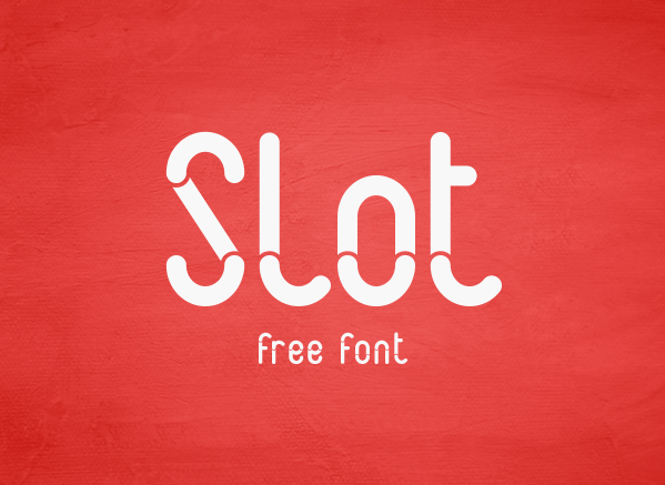 영문 Slot font