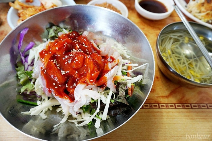  경주맛집 놋전분식 회밥, 빈대떡
